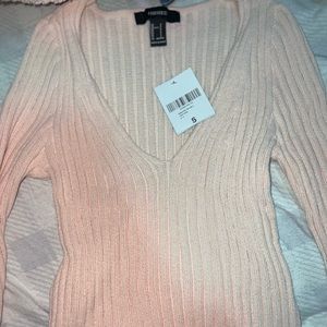 Worm cute sweater light pink brand new for women